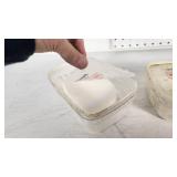 Stephenson Melt & Pour Crystal Soap Base Both Used (One is Nearly Full) - 2 lb Containers