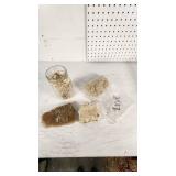 Dead Sea Salt Rocks and Crystals with Jar and Bag - Only the Bag is Marked Dead Sea