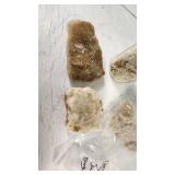 Dead Sea Salt Rocks and Crystals with Jar and Bag - Only the Bag is Marked Dead Sea