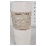 Special Apple Fragrance Oil 16 oz Bottle - 3/4 Full (Black Line) The Candlemaker