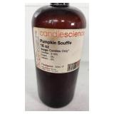 Candlescience Pumpkin Souffle Fragrance Oil 16 oz Bottle - About 1/2 Full See 3rd Pic