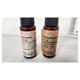 Citronella and Peppermint Candle Scents 1 oz Bottles Nearly Full