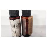 Candlescience Black Cardamom and Pineapple Sage Fragrance Oils 1 oz Bottles, 1 is Nearly Full, 1 is 3/4 Full