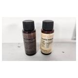 Candlescience Black Cherry Merlot and Vanilla Hazelnut Fragrance Oils 1oz Bottles Nearly Full