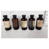 Candlescience Fragrance Oils Set including Fraser Fir, Antique Sandalwood, Peppercorn Pom, Lush Linen, and CrÃ¨me Brulee - All less than 1/4 Full, See Pics