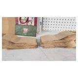 Lot of Brown Paper Gift or Product Bags