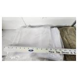 Assorted Organza Gift Bags, White and Gold