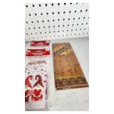Assorted Packaging and Craft Supplies including Morepack Bags, GSP3D Bags, Decorative Stickers - All partials
