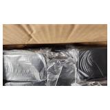 Tamicy Metal Rectangle Hinged Containers