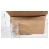 Mini Apothecary Jars with Plastic Dust Covers 2.5 oz Minis - Approx. 19 Jars