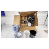 Black 3-Wick Tumbler Jar Set including Item #HG1726A2, Various Sizes and Colors - 3 1/4" Tall - 8 of them