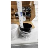 Black 3-Wick Tumbler Jar Set including Item #HG1726A2, Various Sizes and Colors - 3 1/4" Tall - 8 of them