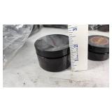 Plastic Cosmetic Containers in Various Sizes and Quantities - 26 of the larger ones, 18 Shorts, Lids Not Counted