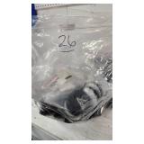 Plastic Cosmetic Containers in Various Sizes and Quantities - 26 of the larger ones, 18 Shorts, Lids Not Counted