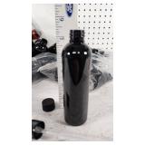 Black and Amber Bullet Cosmo Round Bottle 4 oz  - 73 of them, Dispensers not counted