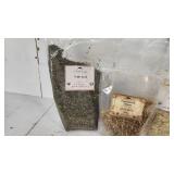 Mountain Rose Herbs Organic Dried Herbs and Flowers Lot including Nettle Leaf, Honeysuckle Flower, Oatstraw, and Hops Flowers