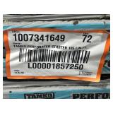 Tamko Pallet of 72 Bundles of Perforated Starters