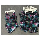 (11) 2-Medium 9-Large Black Womens Swimsuits