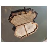 Sterling Silver Victorian Compact Purse, as ~ 80g