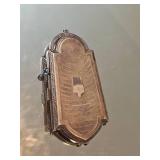 Sterling Silver Victorian Compact Purse, as ~ 80g