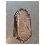 Sterling Silver Victorian Compact Purse, as ~ 80g