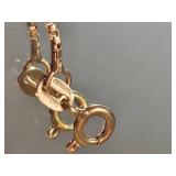 14K Yellow Gold Ball on Rope Bracelets ~ 5g