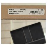 Coach Black Signature Compact Clutch Wallet * NWB