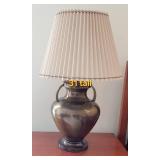 Large Brass Urn Table Lamp