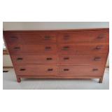 Stickley Cherry Metropolitan Collection 8 Drawer Dresser