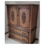 Vintage Bassett Wardrobe Dresser