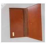 Fendi Signature Checkbook Wallet