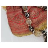 Bold Exotic Beaded Pendant Necklace ~ Hand Crafted in India