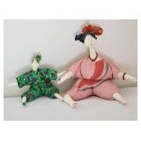 Artist Signed Poupee Millet Dolls by Pabla France 