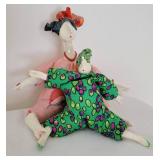 Artist Signed Poupee Millet Dolls by Pabla France 