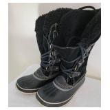 Black Sorel Winter Snow Boots ~ size 7.5