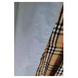 Burberry Robins Egg Blue Light Coat ~ L/XL