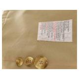 Classic Double Breasted Lined Trench Coat ~ 40R