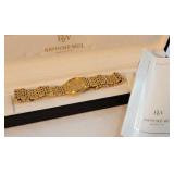 Raymond Weill 18K Gold EP Dress Wristwatch