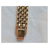 Movado Museum Watch with Black Dial and Panther-link Bracelet