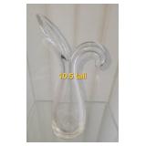 Steuben Sheared Rim Vase