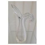 Steuben Sheared Rim Vase