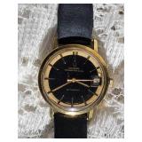 Vintage Gold Plated Universal Genève Polerouter Automatic Watch