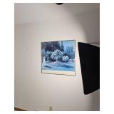 Framed Exhibition Poster Impressionist to Early Modern Paintings from the U.S.S.R.