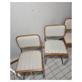 Marcel Breuer Cesca Style Cantilever Dining Chairs ~ set of 4