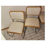 Marcel Breuer Cesca Style Cantilever Dining Chairs ~ set of 4
