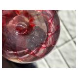 Signed Art Glass Vase by Peter Zelle