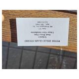 Signed Art Glass Vase by Peter Zelle