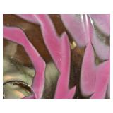 Hand-Blown Art Glass Charger Platter by Peter Zelle