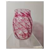 Signed Art Glass Vase by Peter Zelle