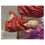 Group of Royal Doulton Hand-Painted Porcelain Figures